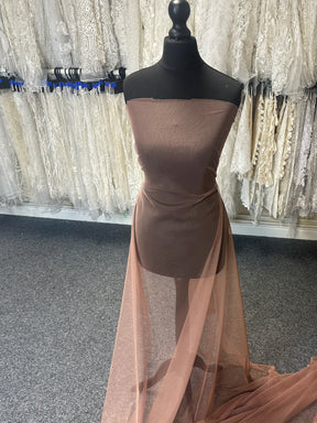 Cinnamon Stretch Tulle - Success