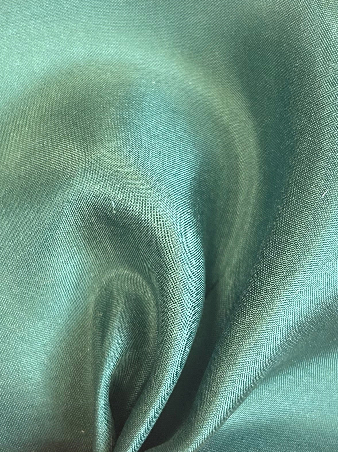 Teal Silk Habotai - Mosaic