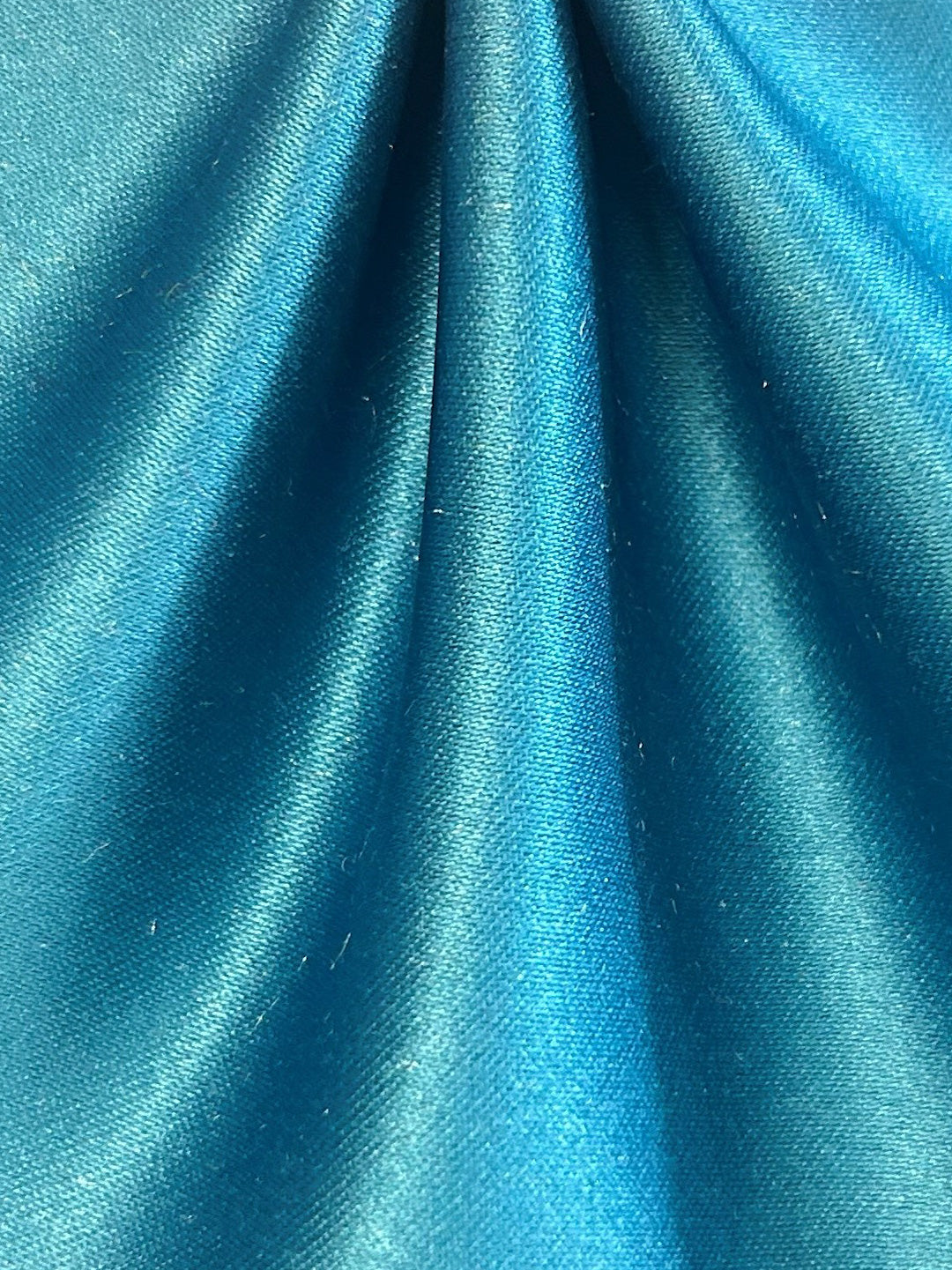 Teal Polyester Satin - Majestic