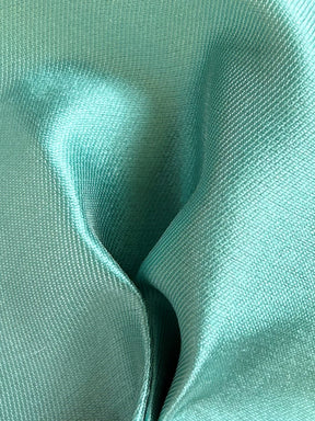 Teal Silk Blend Satin - Suave