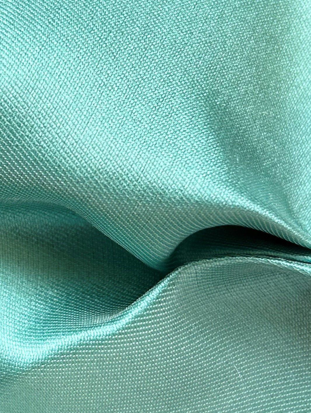 Teal Silk Blend Satin - Suave