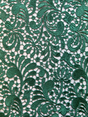 Green Guipure Lace - Theresa