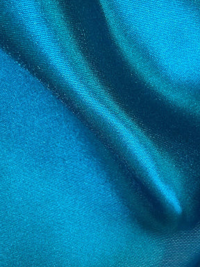 Turquoise Polyester Taffeta - Waltz