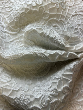 Ivory Cloqué Brocade - Ulrika