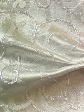 White Waistcoat Fabric - Barcelona