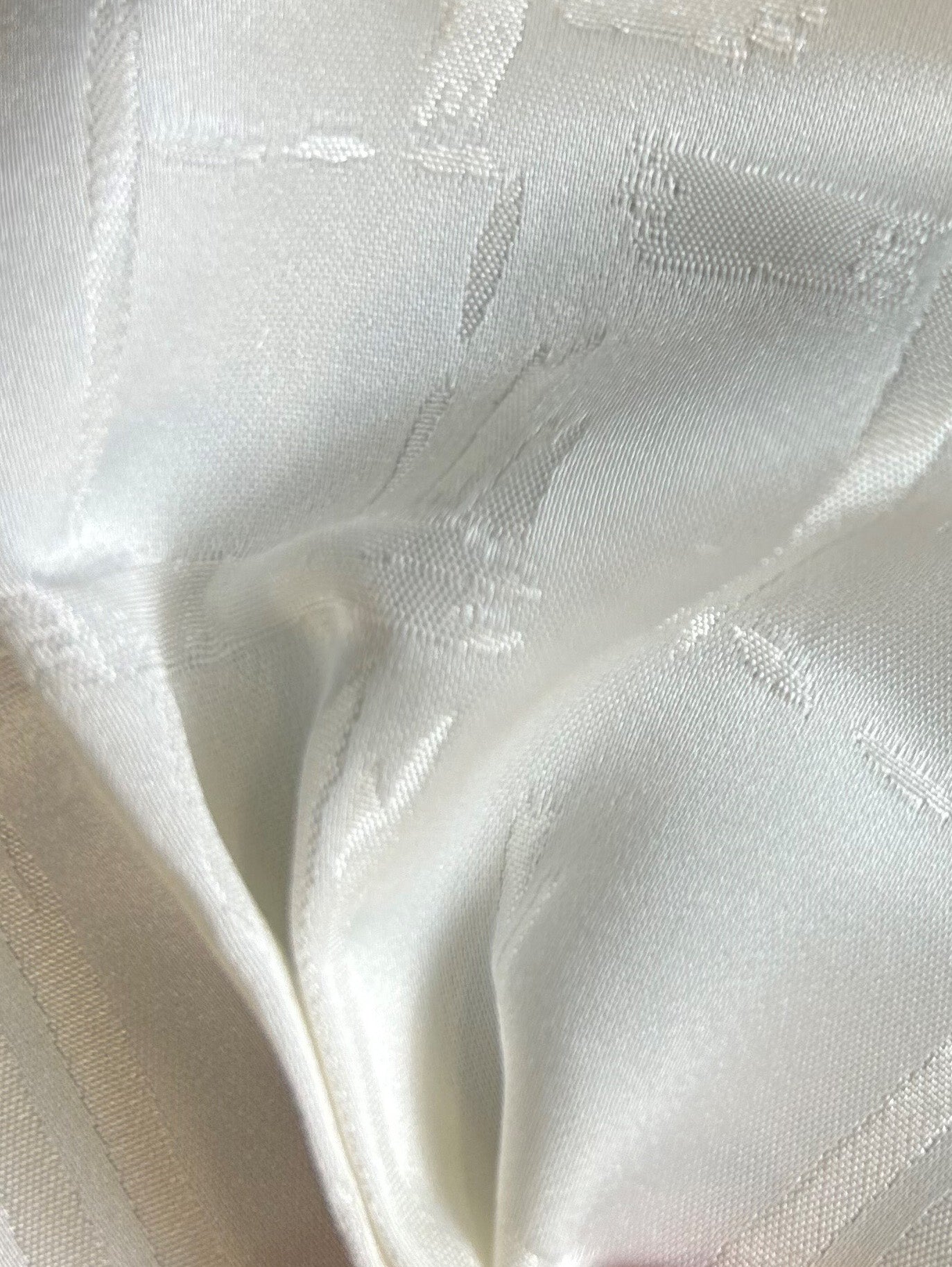 White Waistcoat Fabric – Bruges