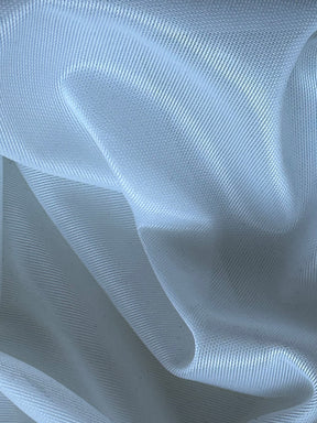 White Stretch Polyester Lining - Prestige