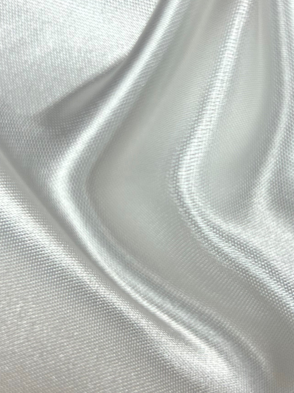 White Acetate Viscose Satin - Devotion