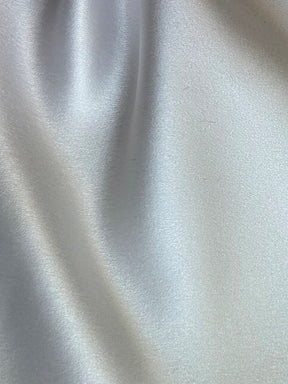 White Polyester Duchess Satin - Supreme