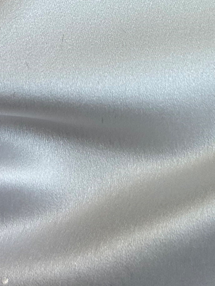 White Polyester Duchess Satin - Supreme