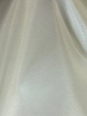 White Silk Taffeta - Debutante