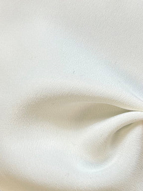 White Silk Double Crepe - Temptation