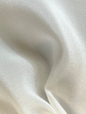 White Silk Crepe de Chine - Nobility