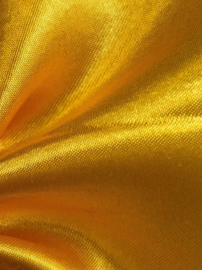 Yellow Polyester Satin - Ascot