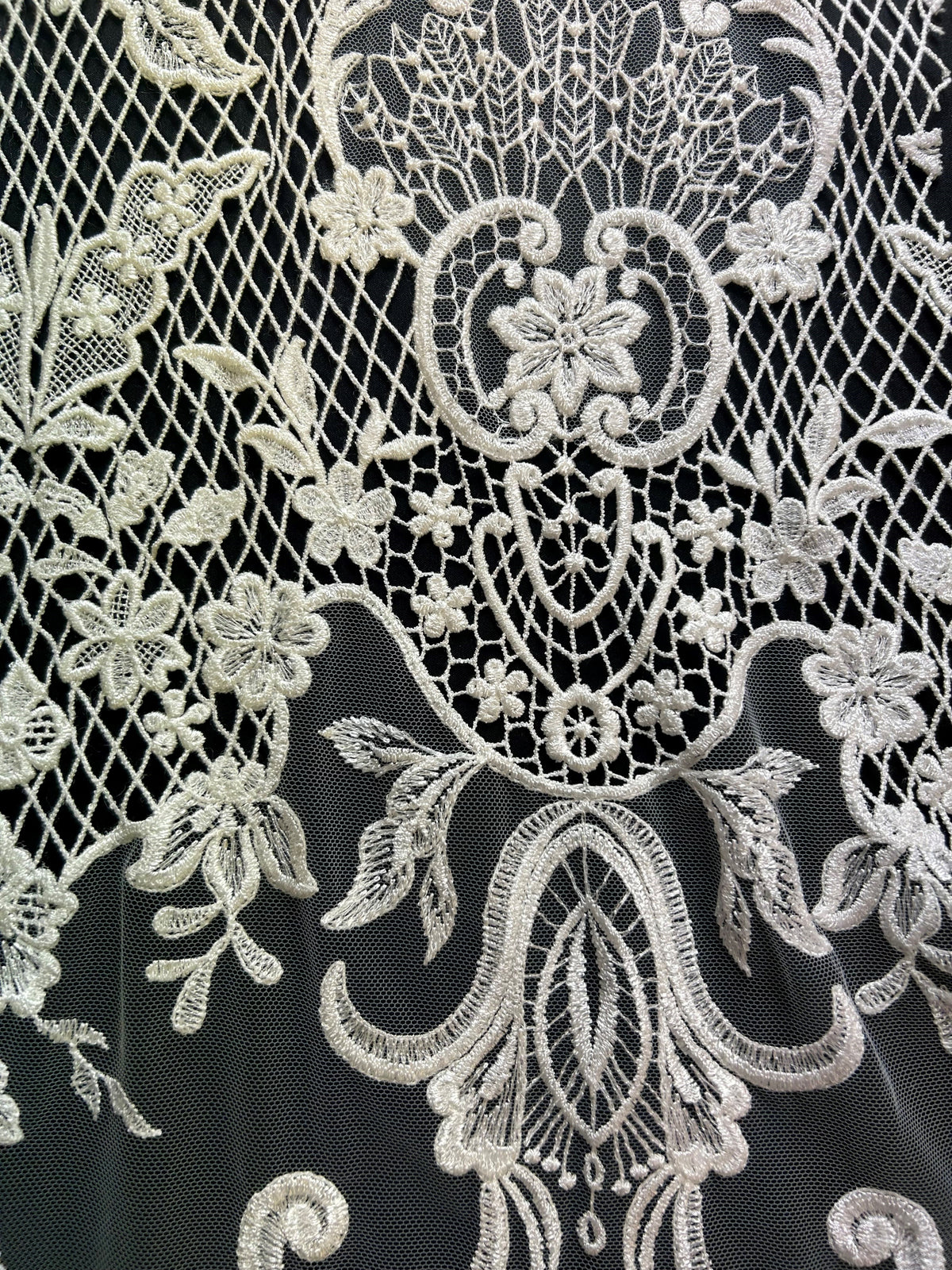 Ivory Corded Lace - Yolanda