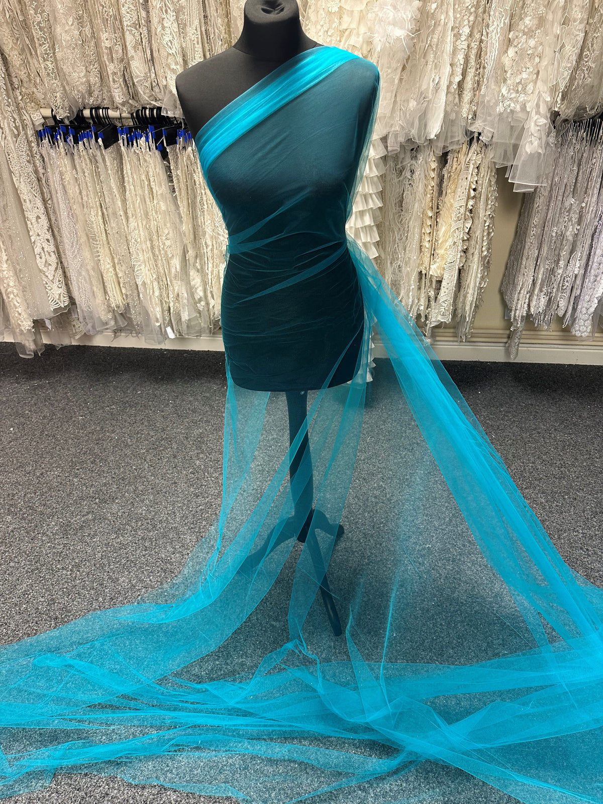 Peacock Tulle for Veils – Climax