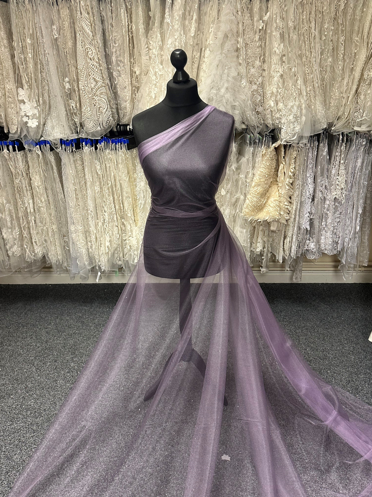 Purple Stretch Tulle - Proficiency