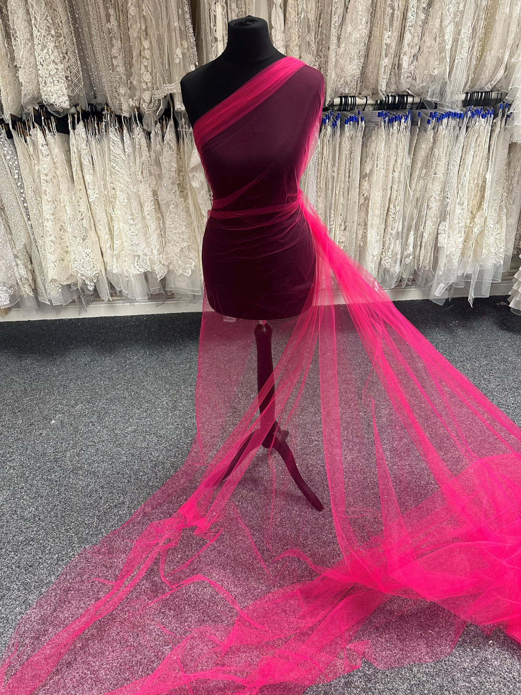 Fuchsia Tulle for Veils – Climax