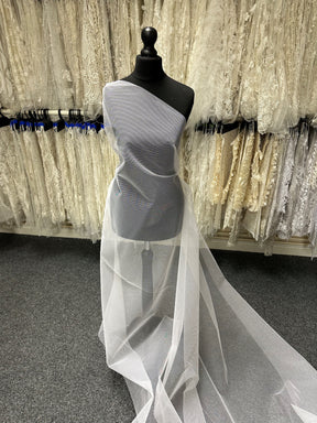 Silk White Dress Net - Fantasy