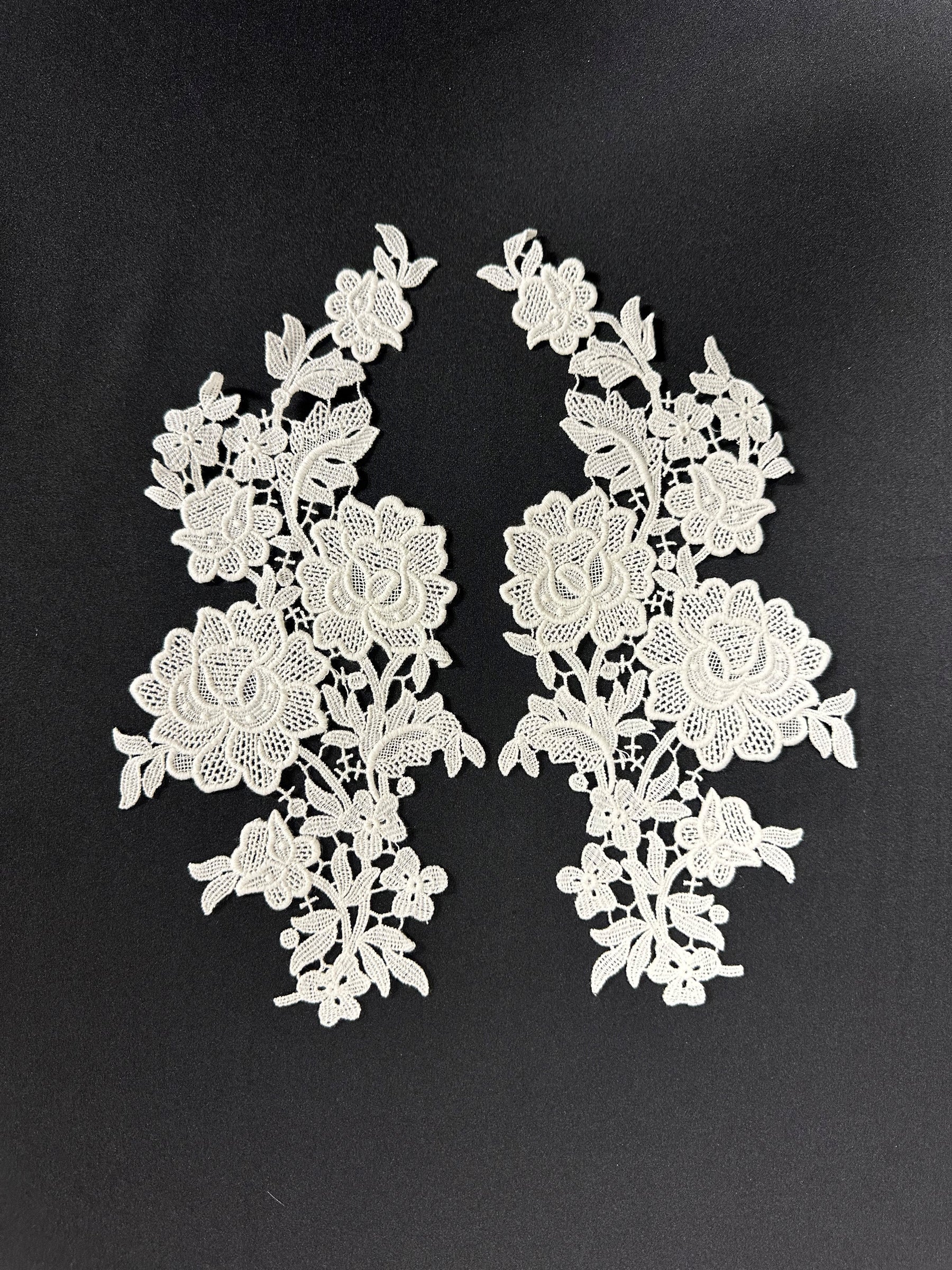 Ivory Guipure Lace Appliques - Gypsy