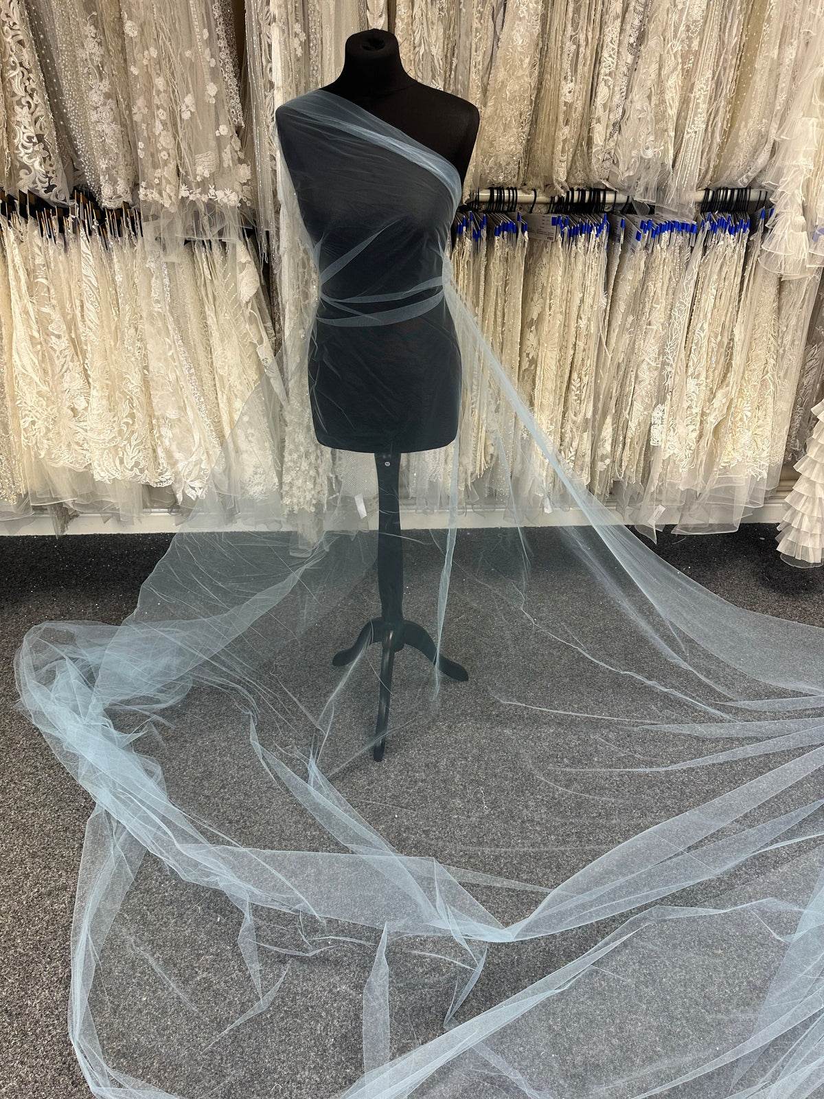 Powder Blue Tulle for Veils – Climax