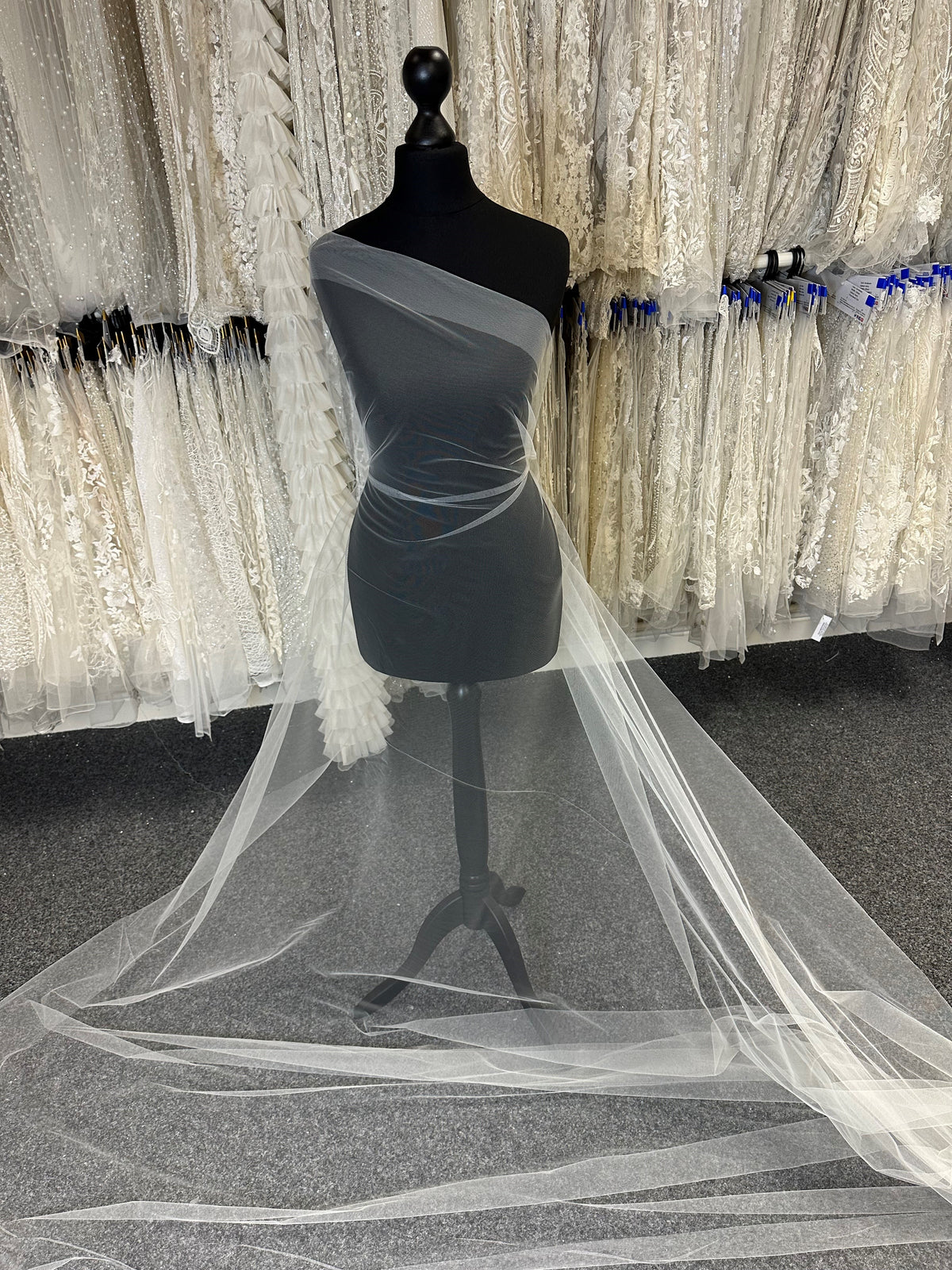 Ivory Tulle for Veils – Climax