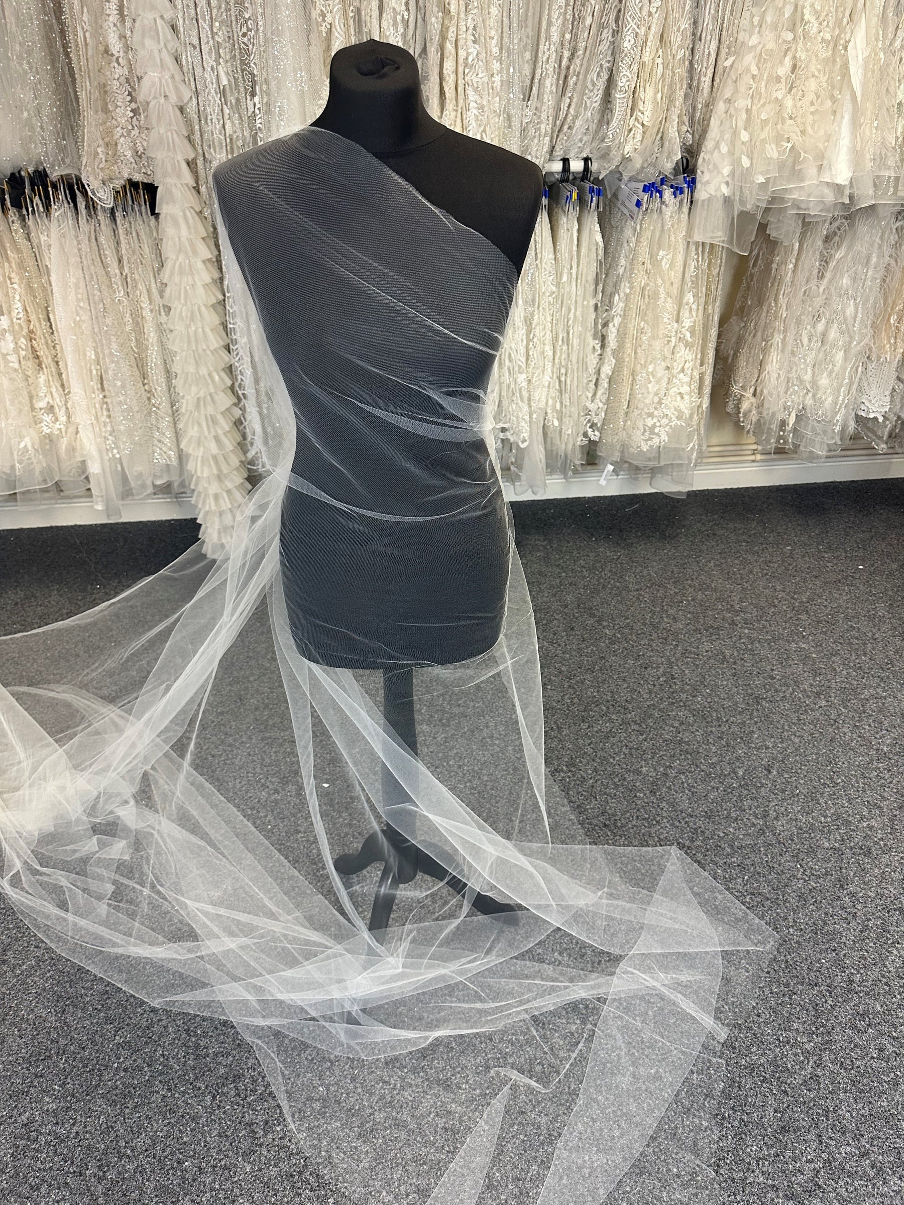 Ivory Bridal Tulle for Veils - Baritone