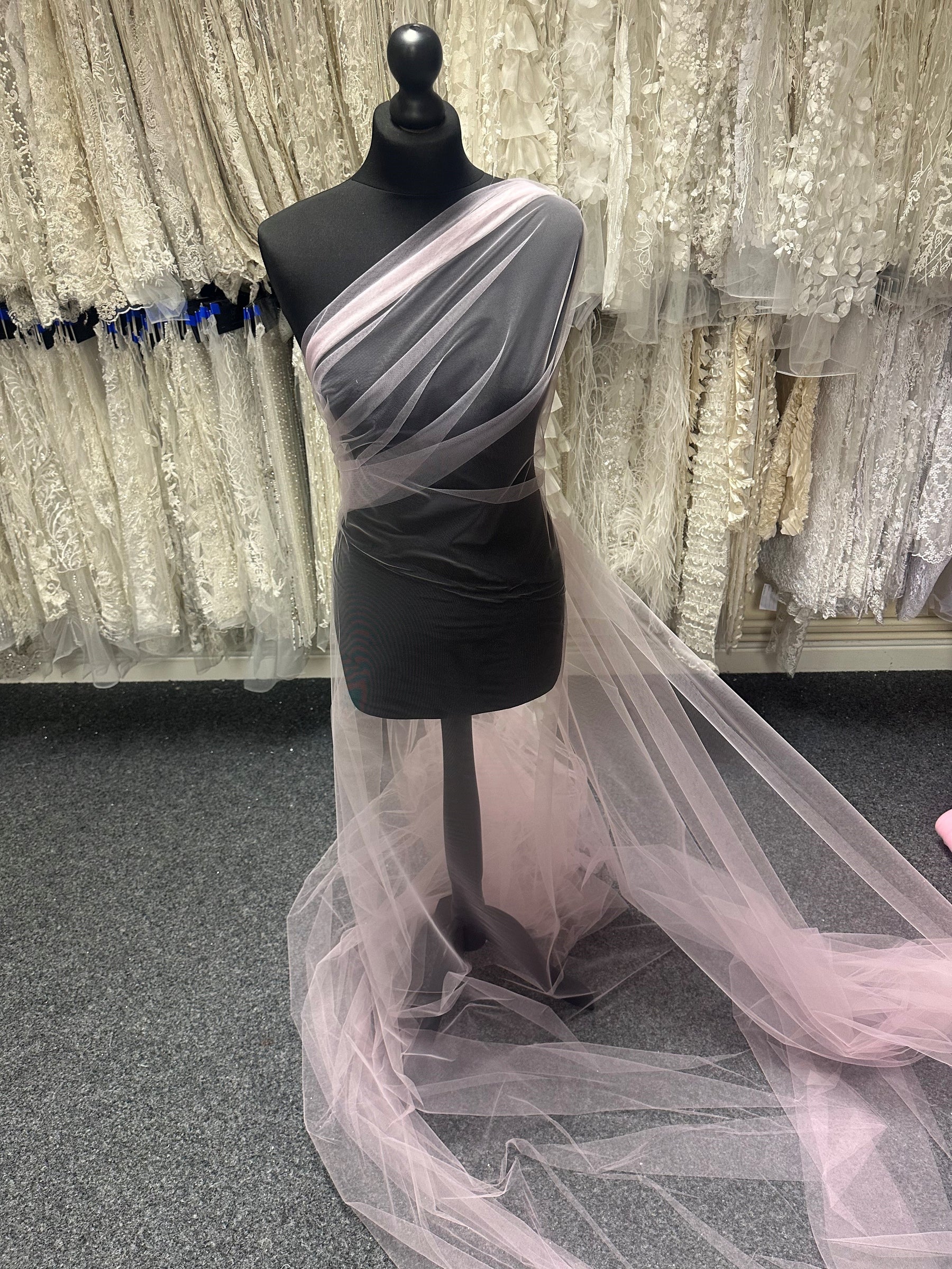 Pink Tulle for Veils – Climax