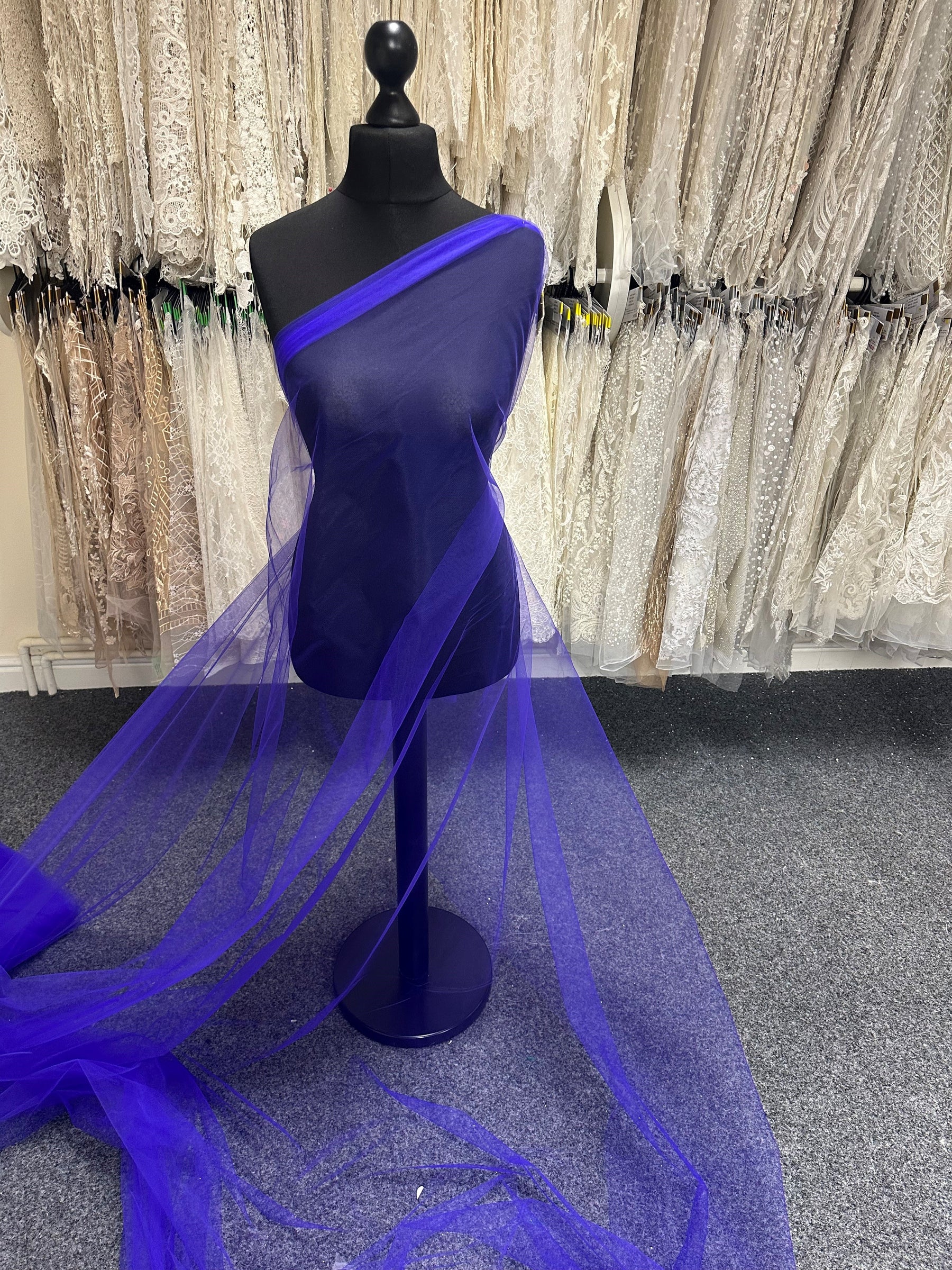 Violet Tulle for Veils – Climax