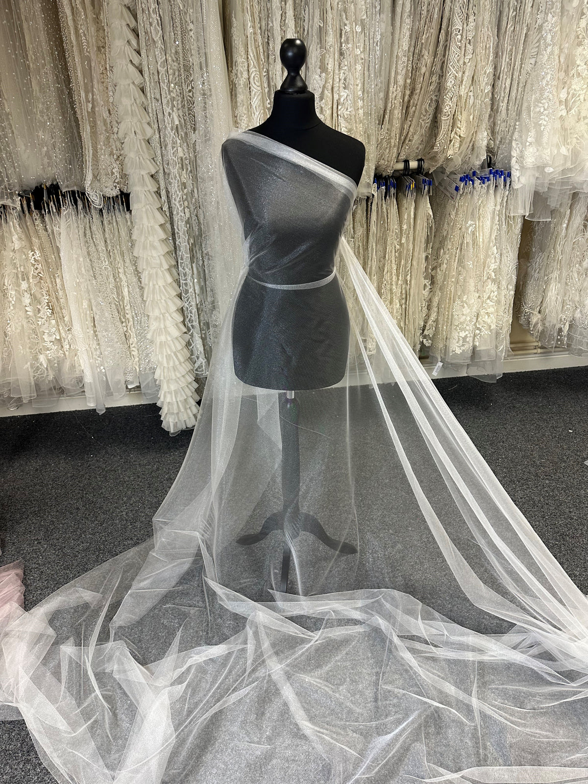 Ivory Stretch Tulle - Proficiency