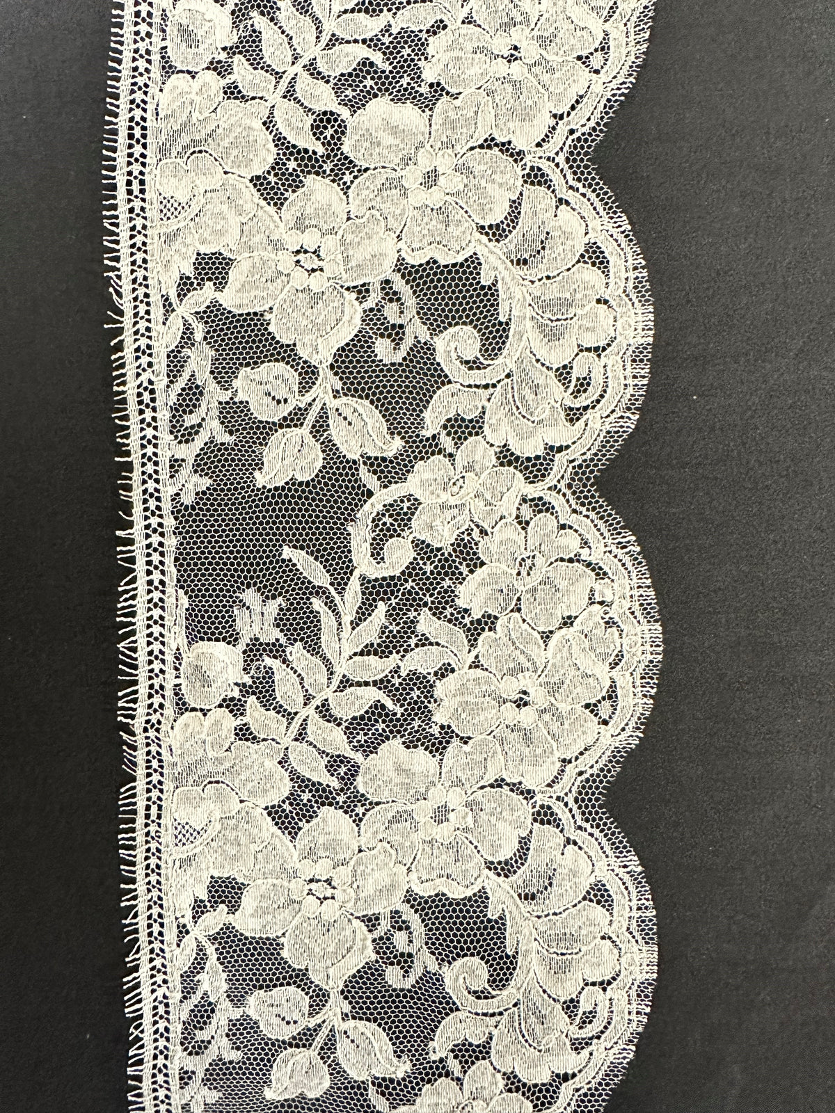 Ivory Chantilly Lace Trim - Rizawana