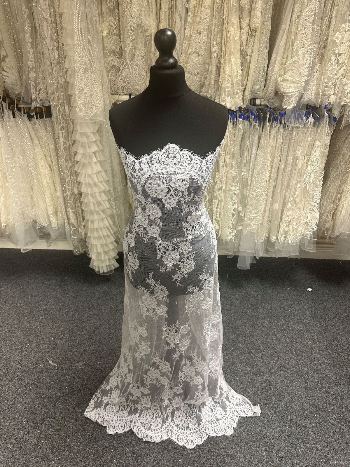 White Corded Lace - Eloise