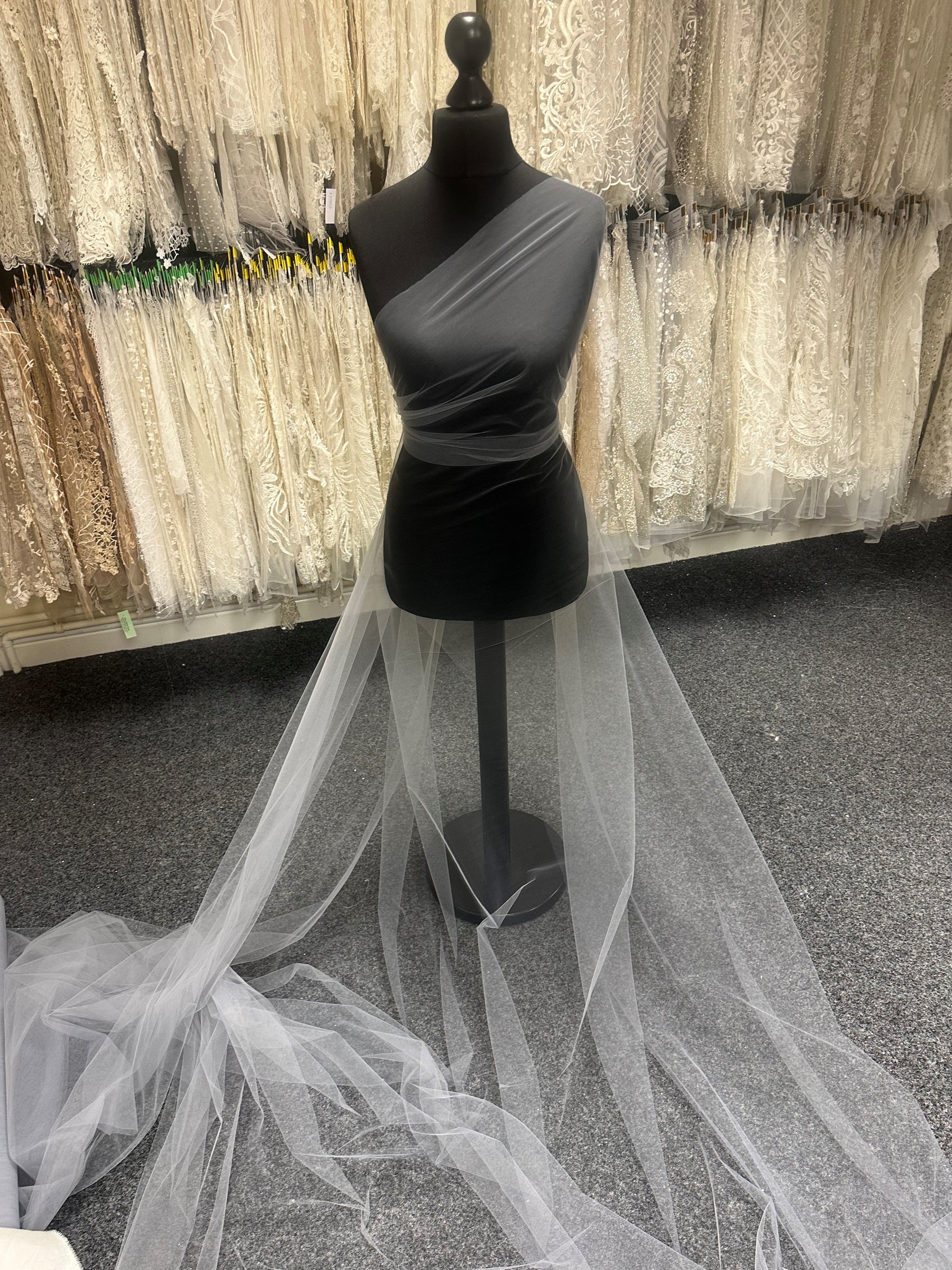 Silver Tulle for Veils – Climax