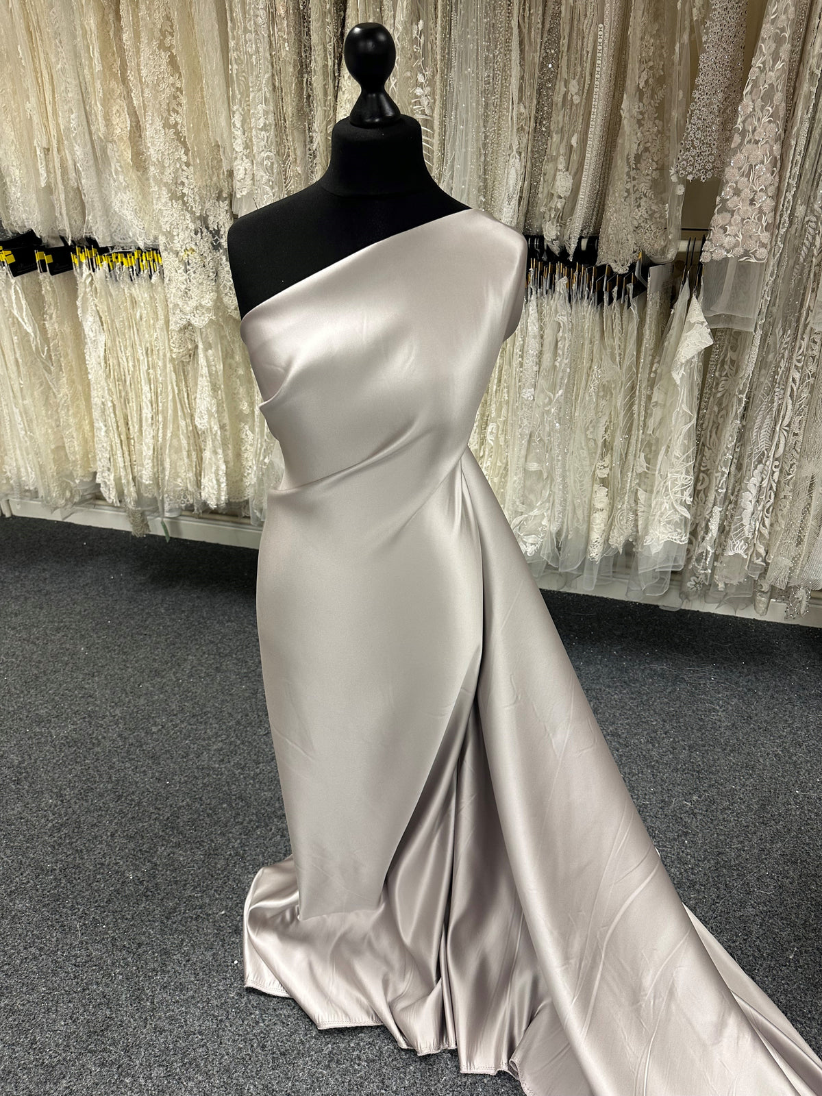 Pearl Polyester Duchess Satin - Supreme