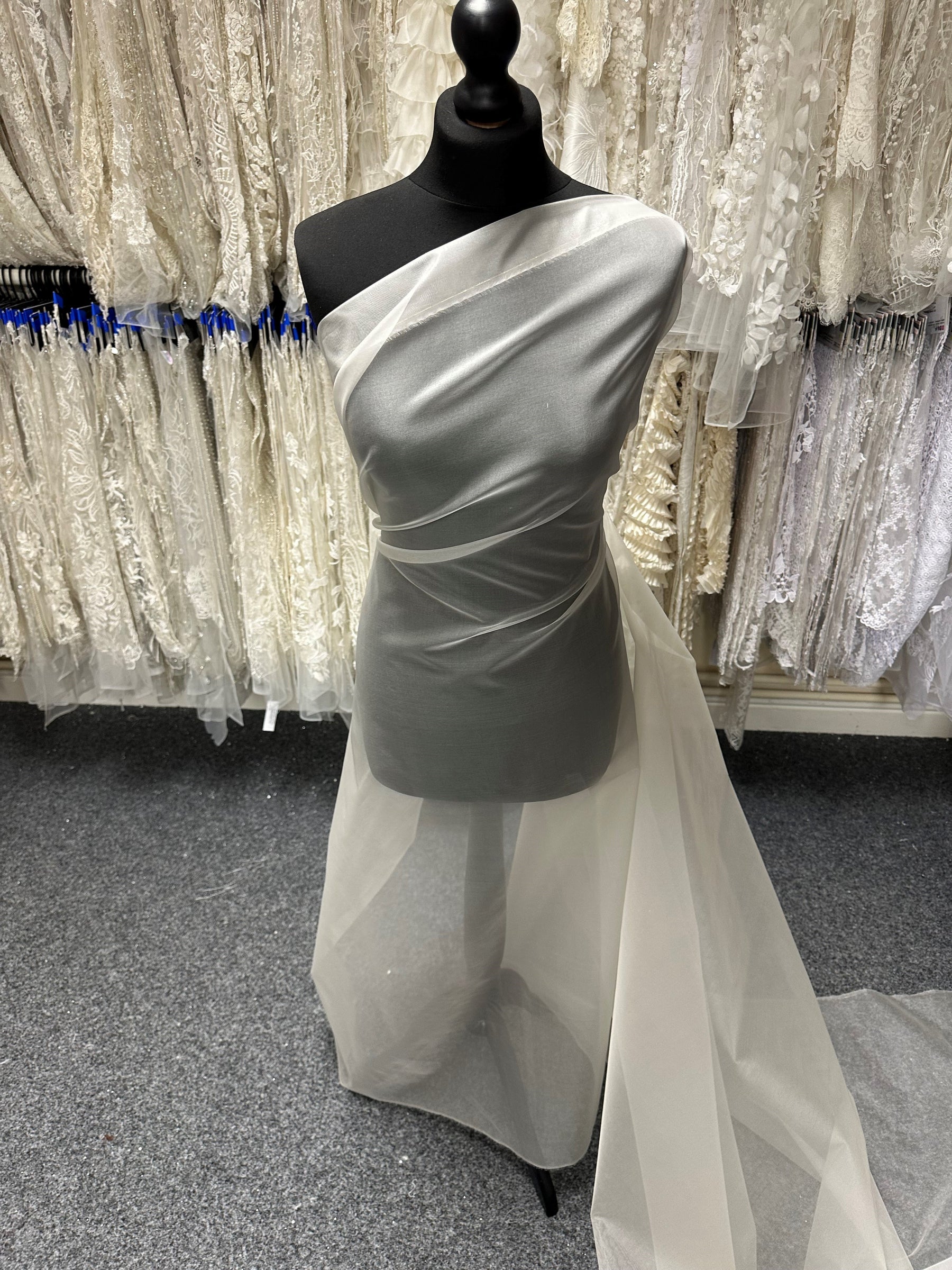 Ivory Silk Organza - Evolution