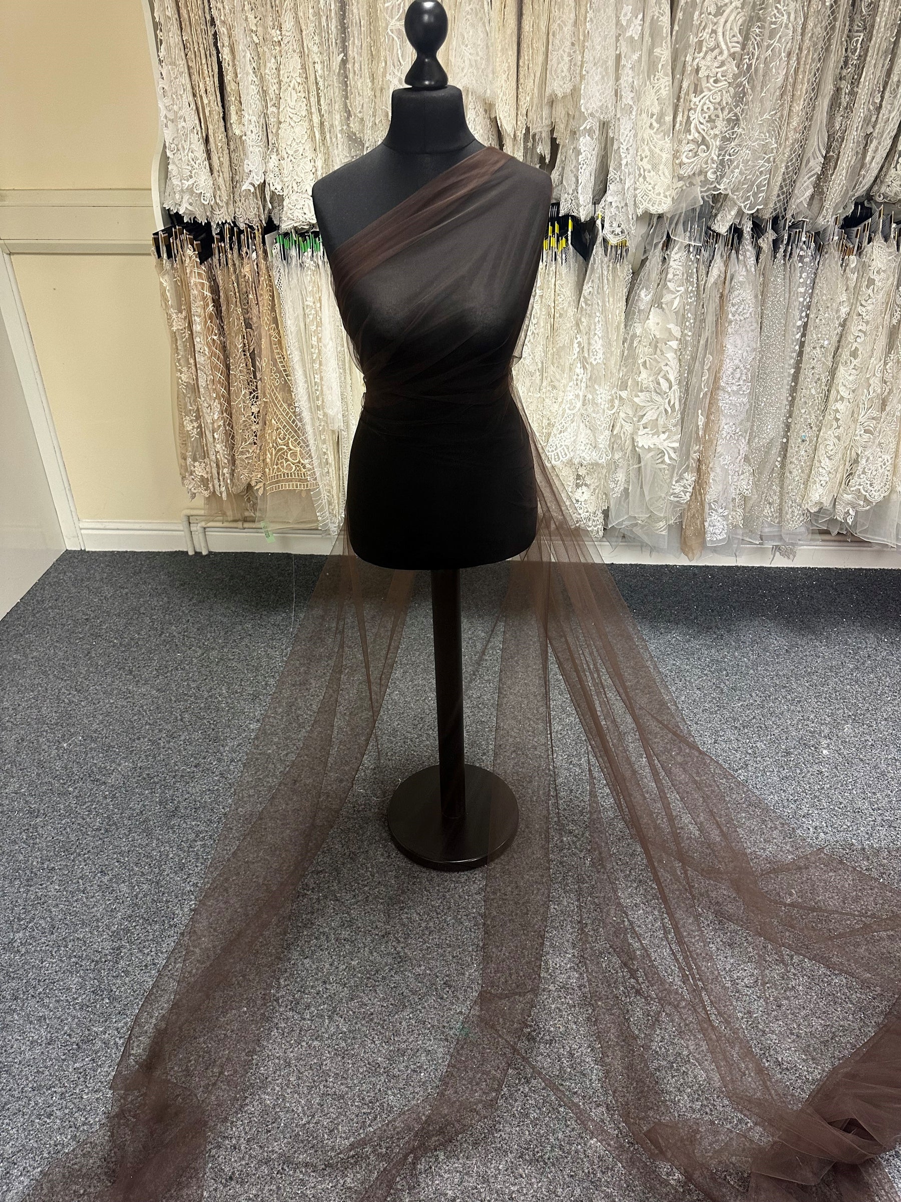 Brown Tulle for Veils – Climax