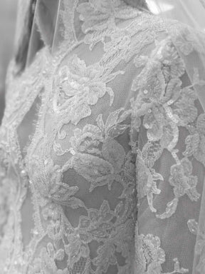 Ivory Chantilly Lace - Alisha