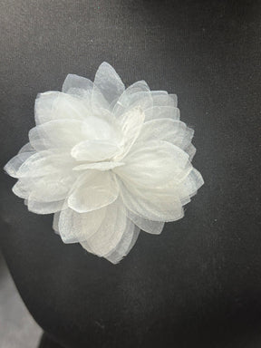 Ivory Flower Applique - Gazania