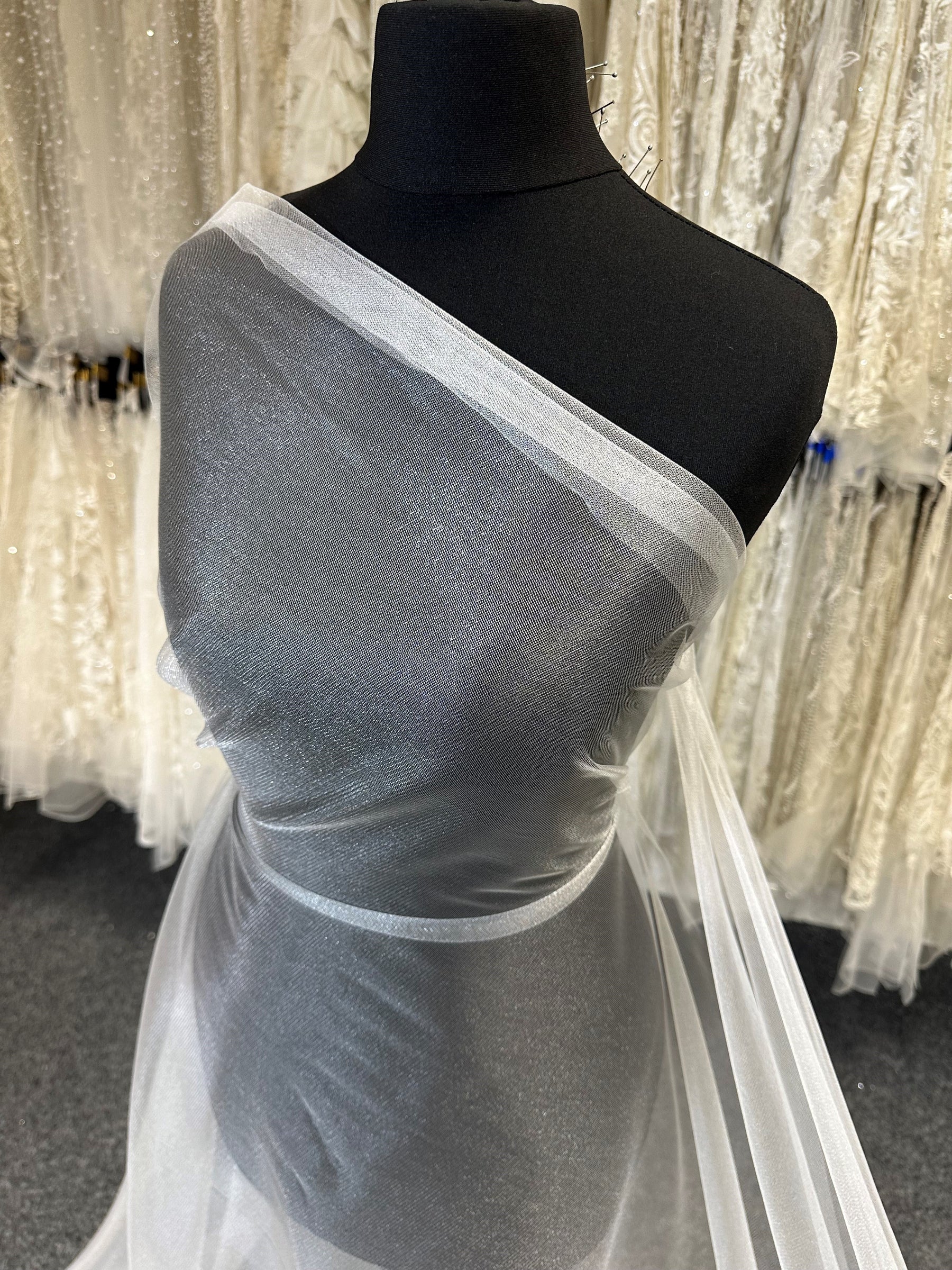 Ivory Stretch Tulle - Proficiency