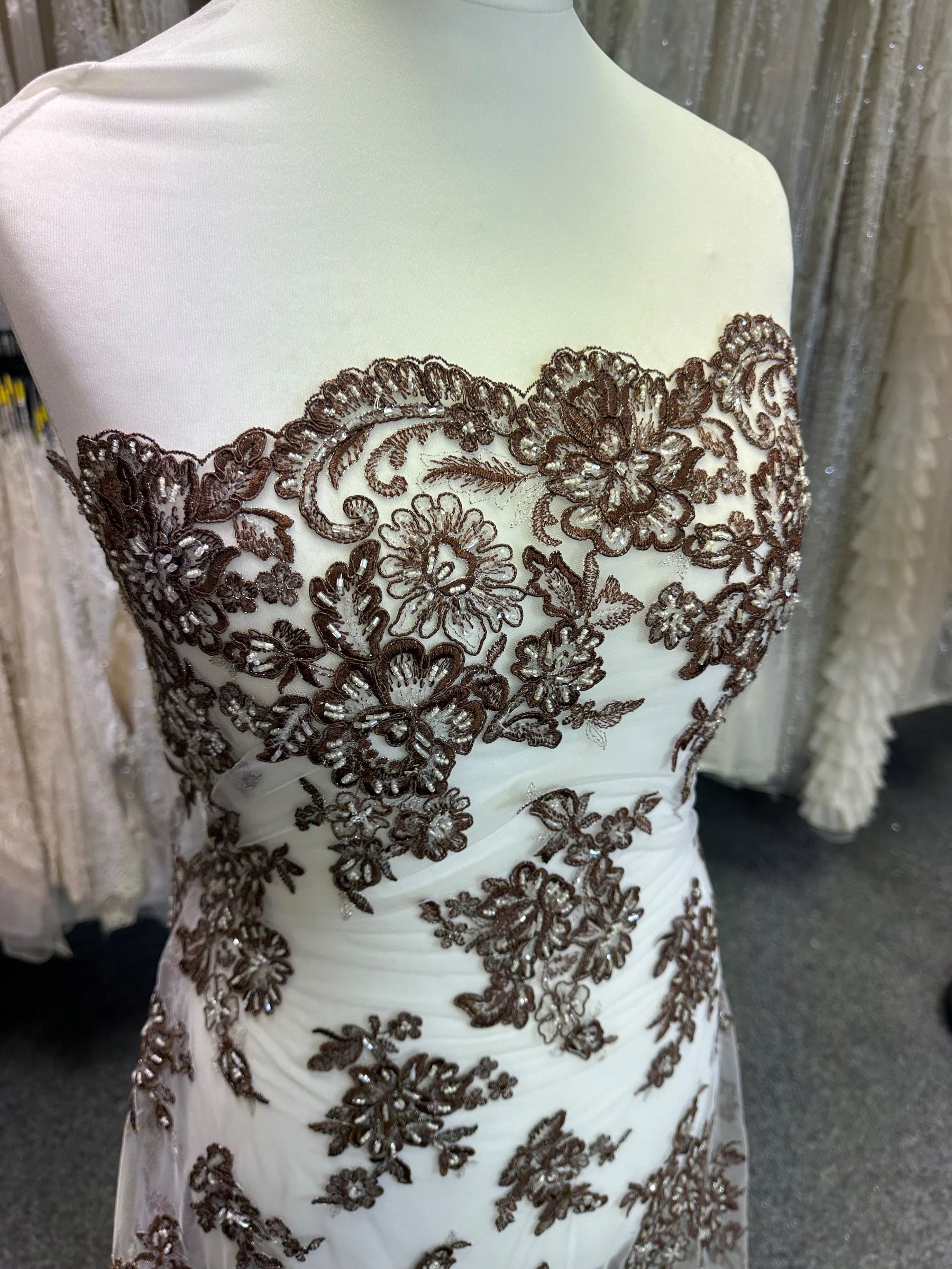 Espresso Brown Lace - Victoria