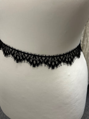 Black Lace Trim - Valentina