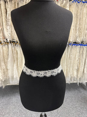 Ivory Beaded Lace Trim - Maude