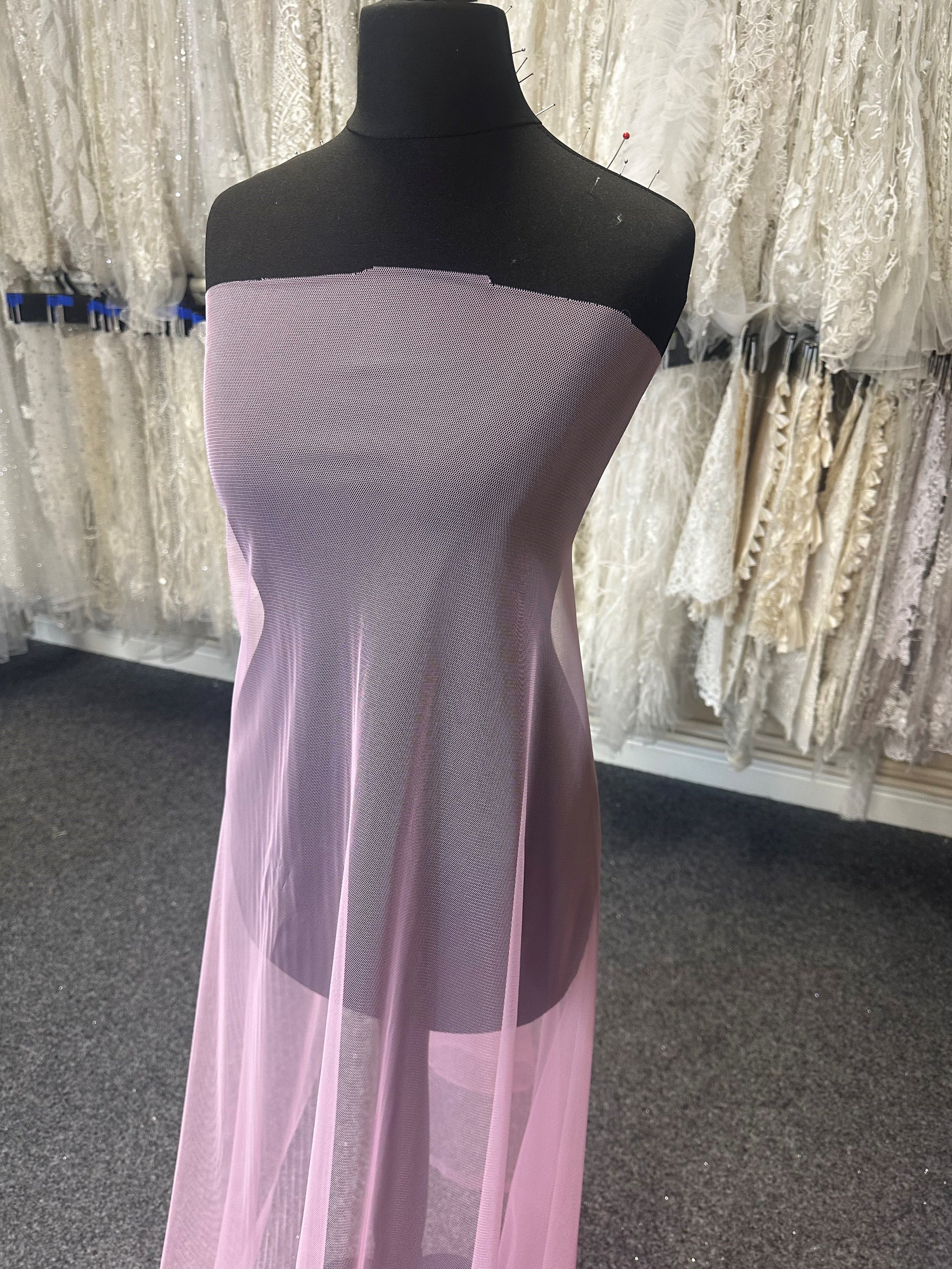 Pink Stretch Tulle - Success