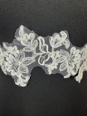 Ivory Corded Lace Appliques - Foxglove