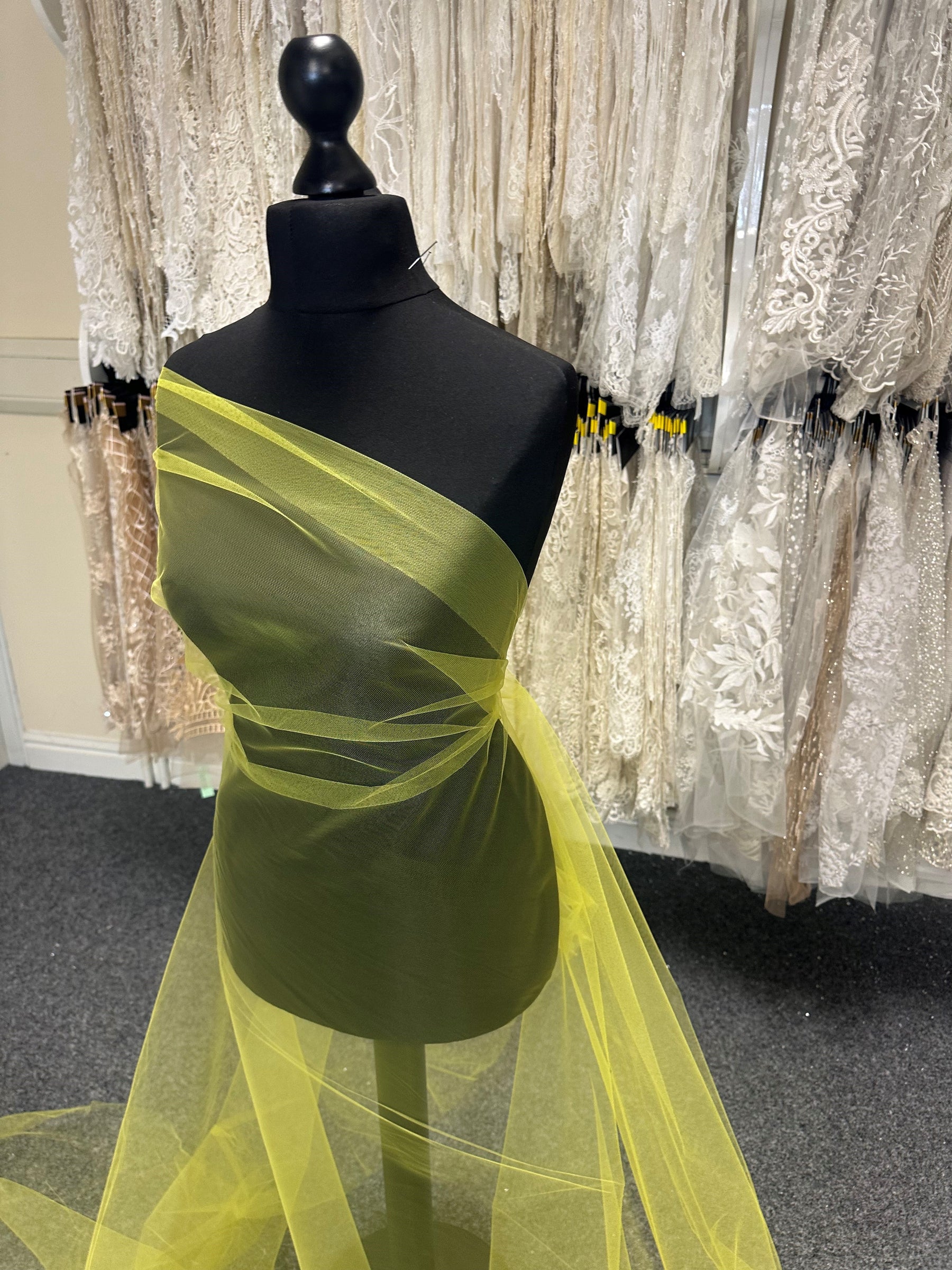 Yellow Tulle for Veils – Climax