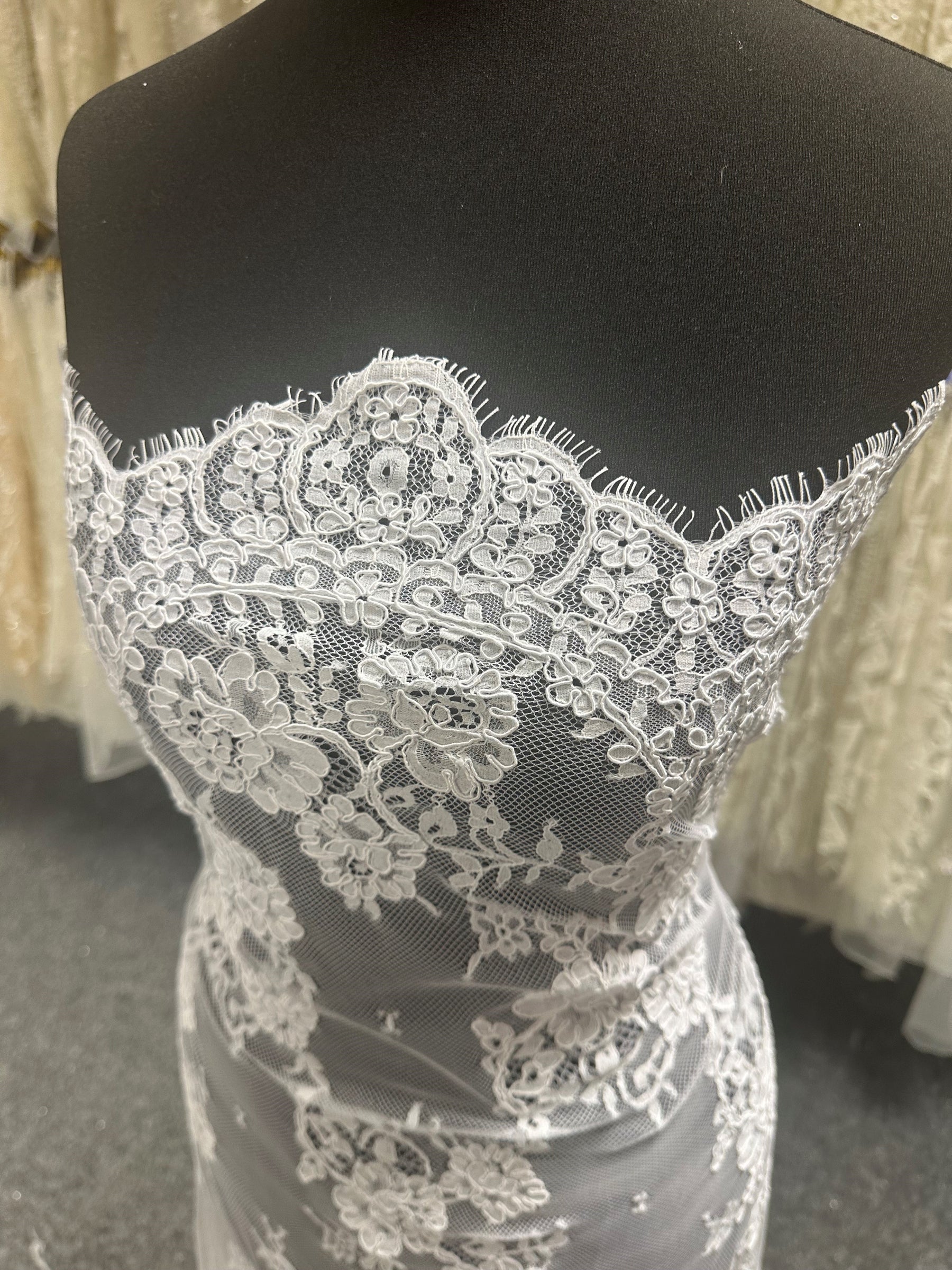 White Corded Lace - Eloise