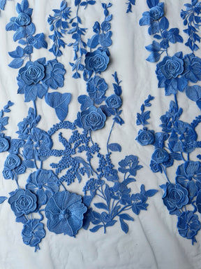 Blue 3D Lace - Meghan