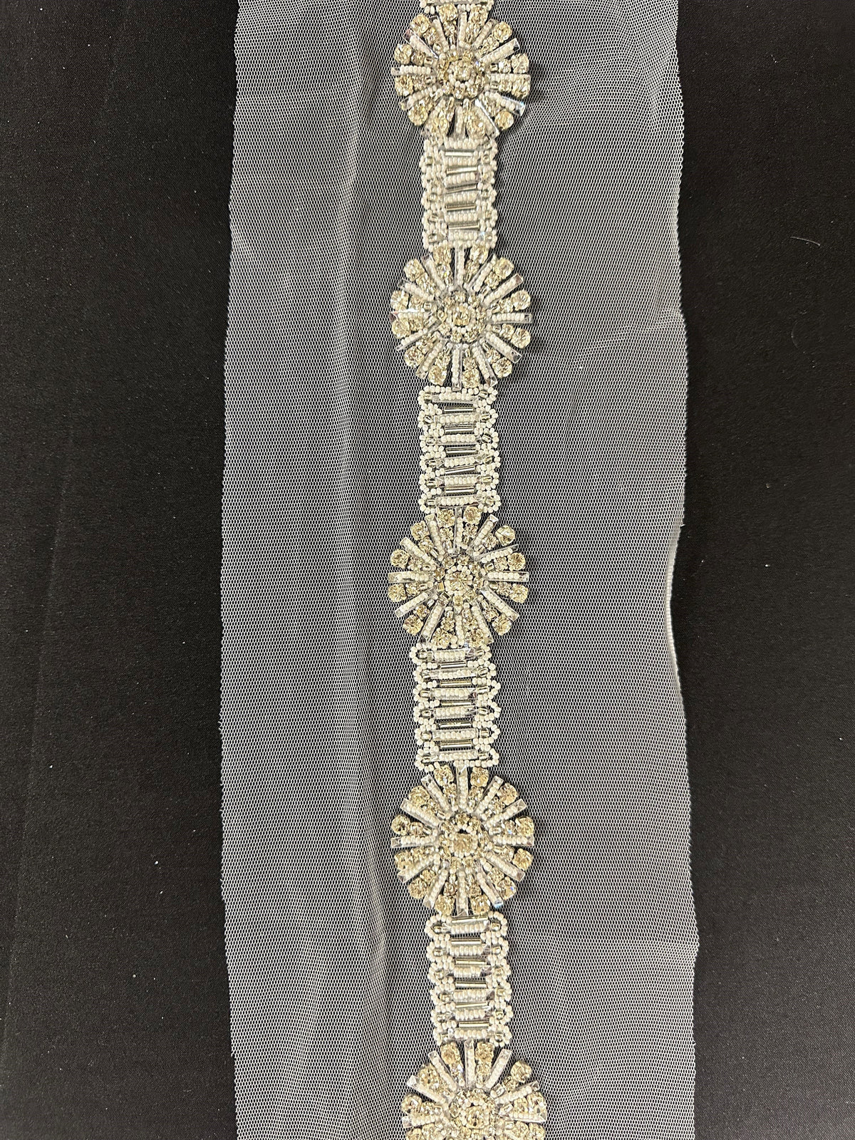 Crystal Dress Trim - Lunar