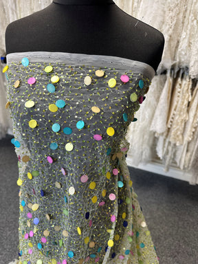 Multi-Colored Sequin Tulle - Joss