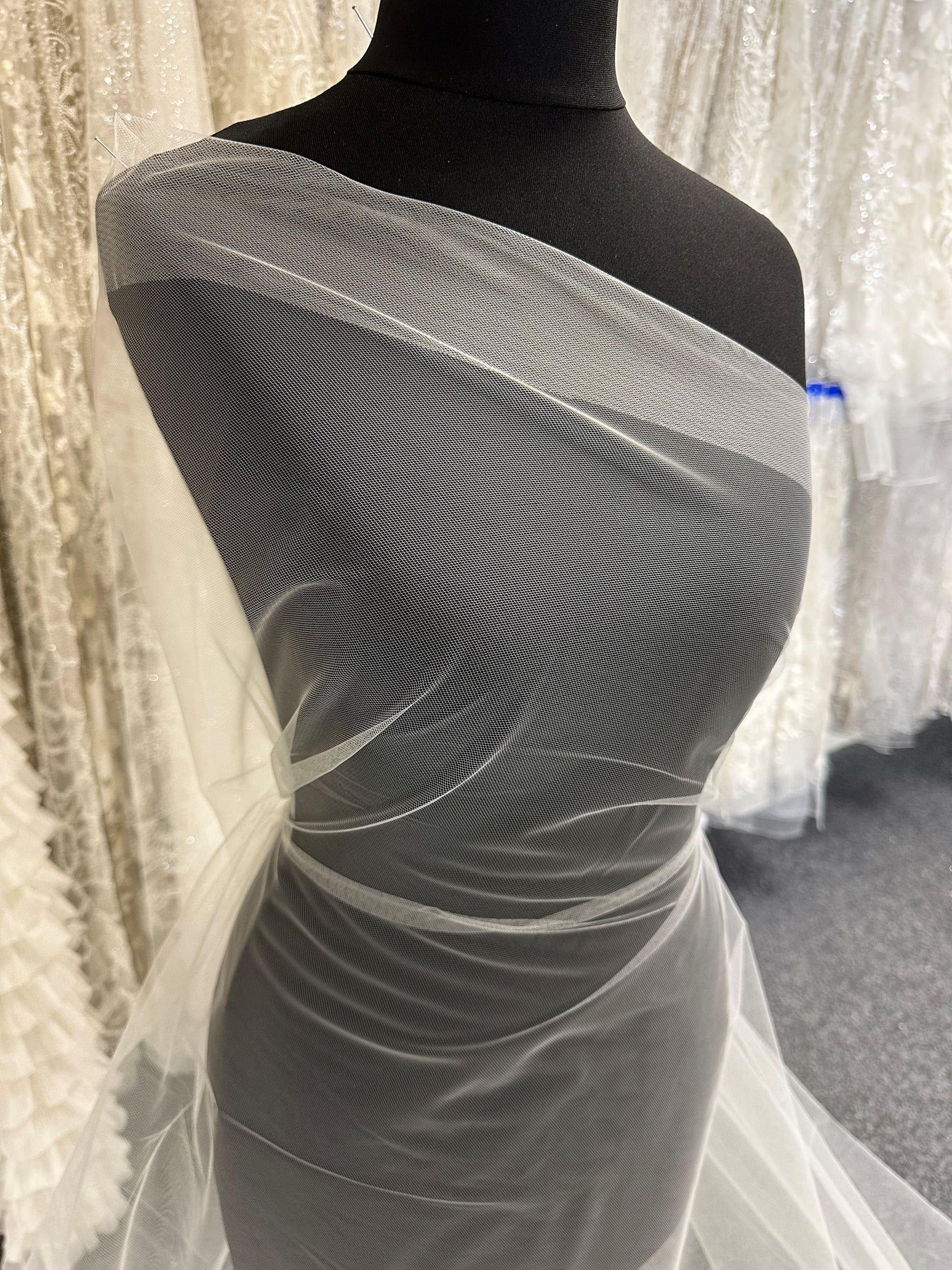 Ivory Tulle for Veils – Climax